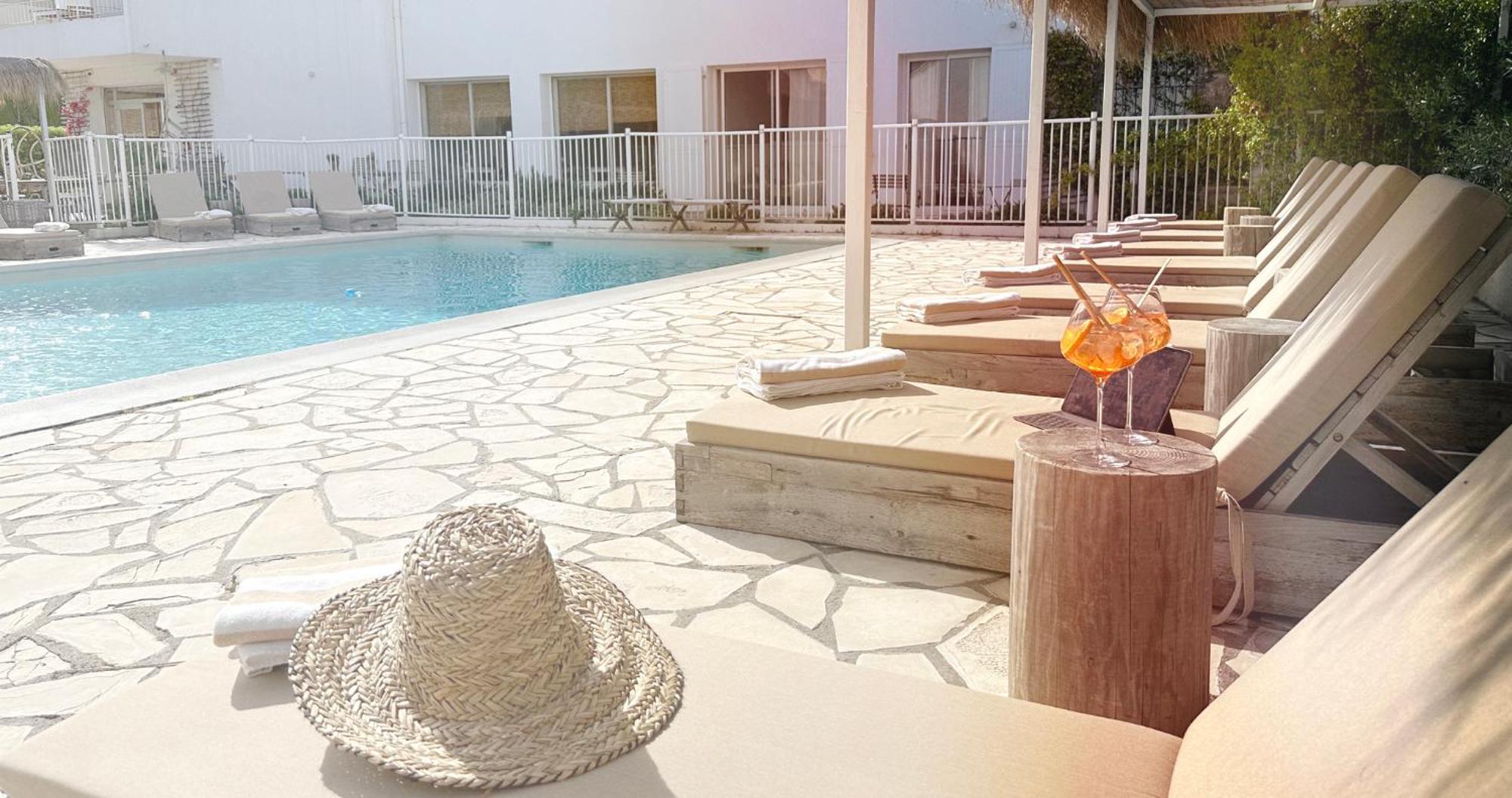 Blanc Sable Hôtel Golfe-Juan Exterior foto