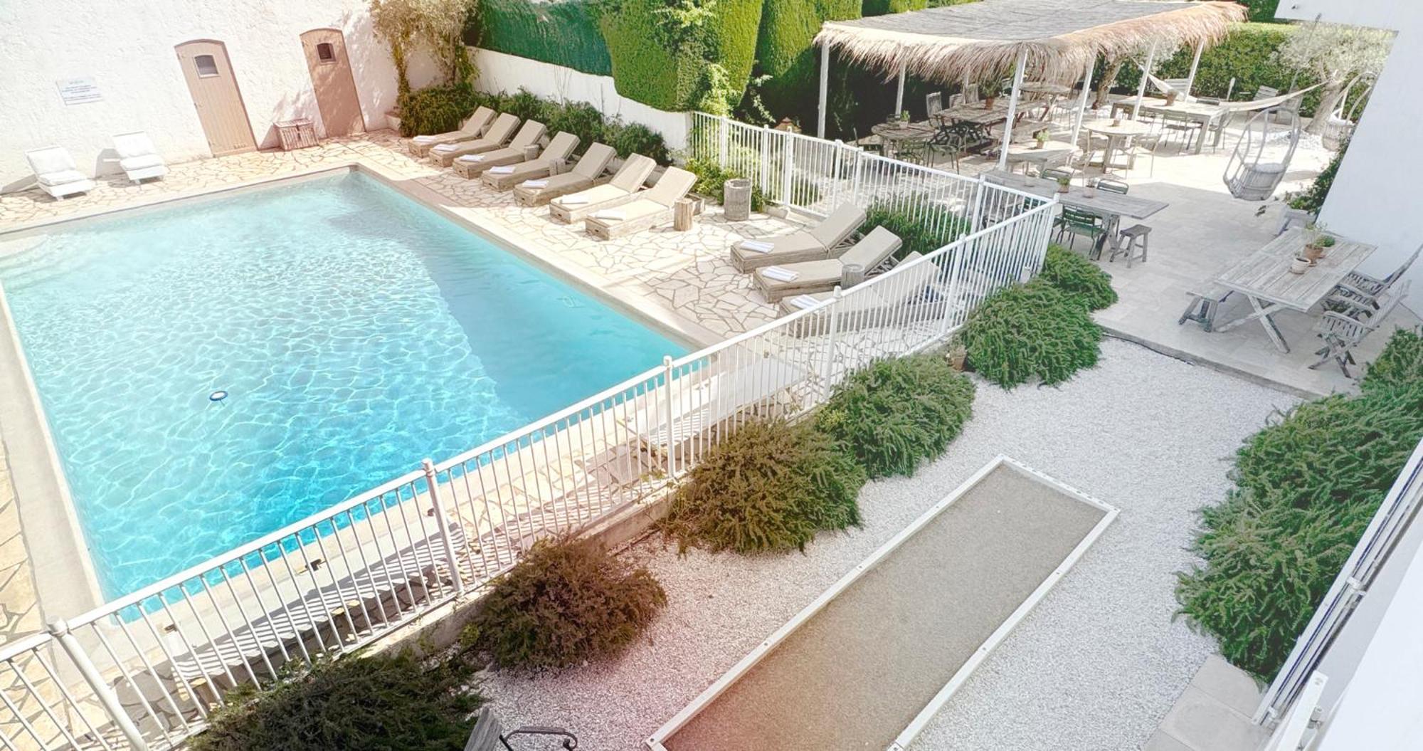 Blanc Sable Hôtel Golfe-Juan Exterior foto